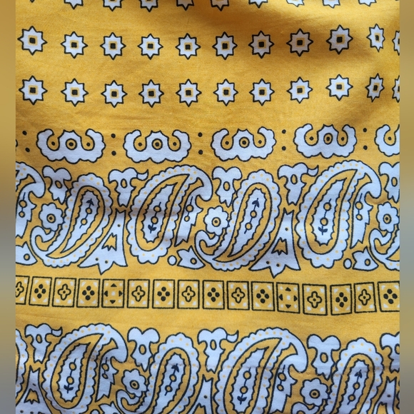 Anthropologie Girls From Savoy Bandana Print Strapless Dress, VGUC, Size 6 - Picture 7 of 9